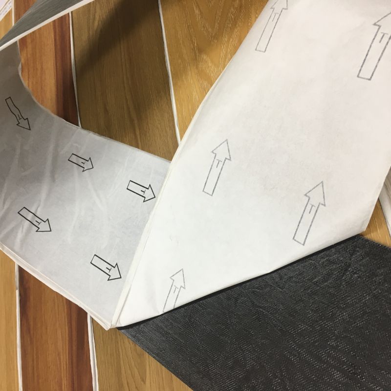 3"*36" waterproof self adhesive vinyl floor peel and stick floor tile